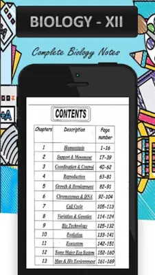 Biology XII android App screenshot 1